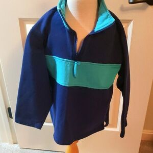 Kelly's Kids Blue 1/4 zip Pullover Top 7-8